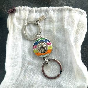 Rainbow keychain. Separates into 2 parts or can be used together.